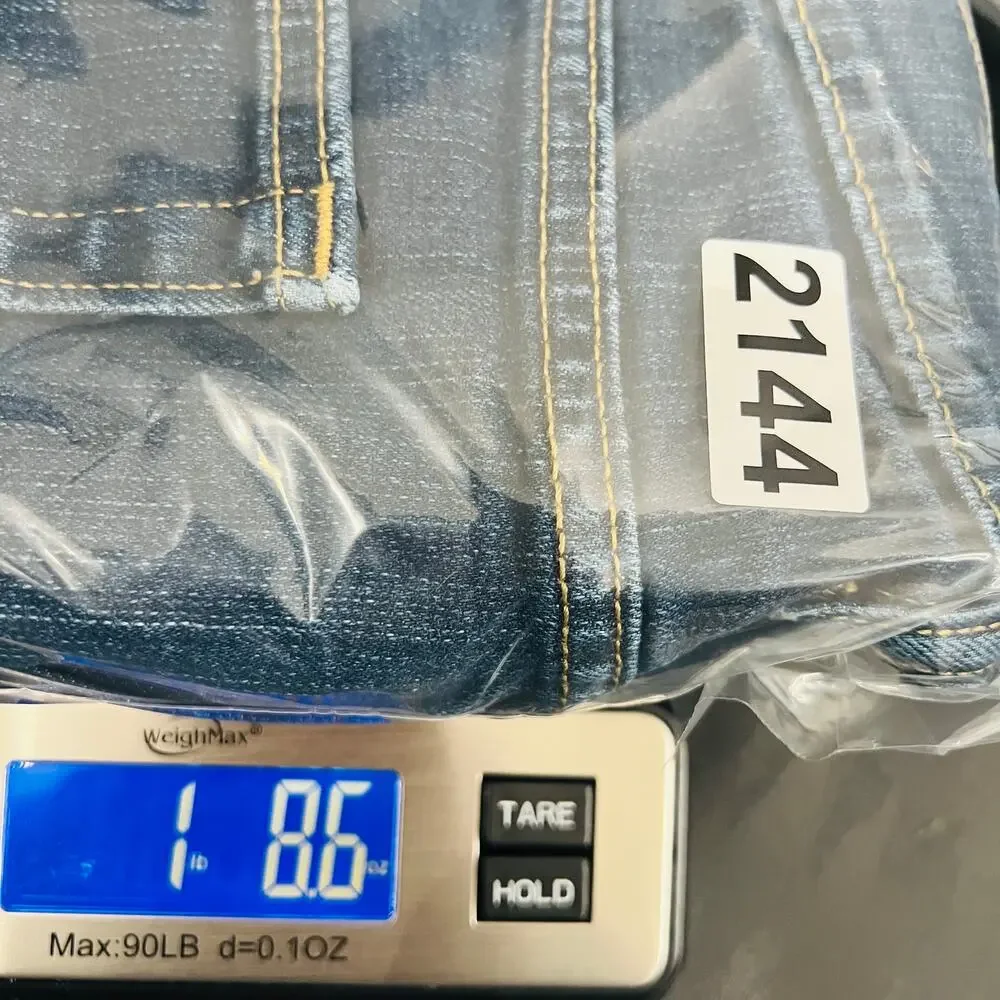 Levi's 514 Jeans Men's Size 34X32 Blue Straight Fit Medium Wash Denim Pants
